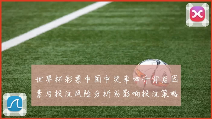 世界杯彩票中国中奖率回升背后因素与投注风险分析或影响投注策略
